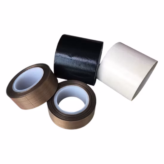 Лента из стекловолокна из ПТФЭ, используемая с высокотемпературной тканью